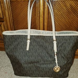 Michael Kors Monogram MK Tote